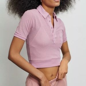 URBAN OUTFITTERS BDG Wyatt Mesh Polo Shirt - NWT (M)